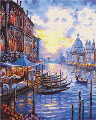 Картины по номерам без коробки Прекрасная Венеция